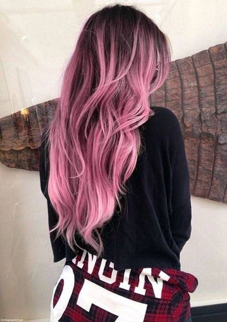 Moda Cabelo rosa