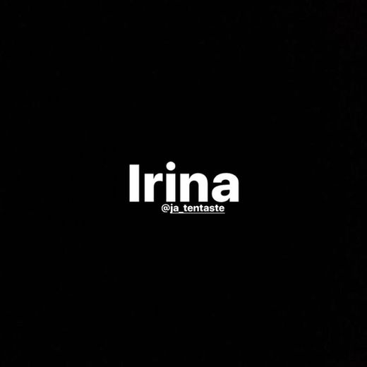 Significado do nome Irina 