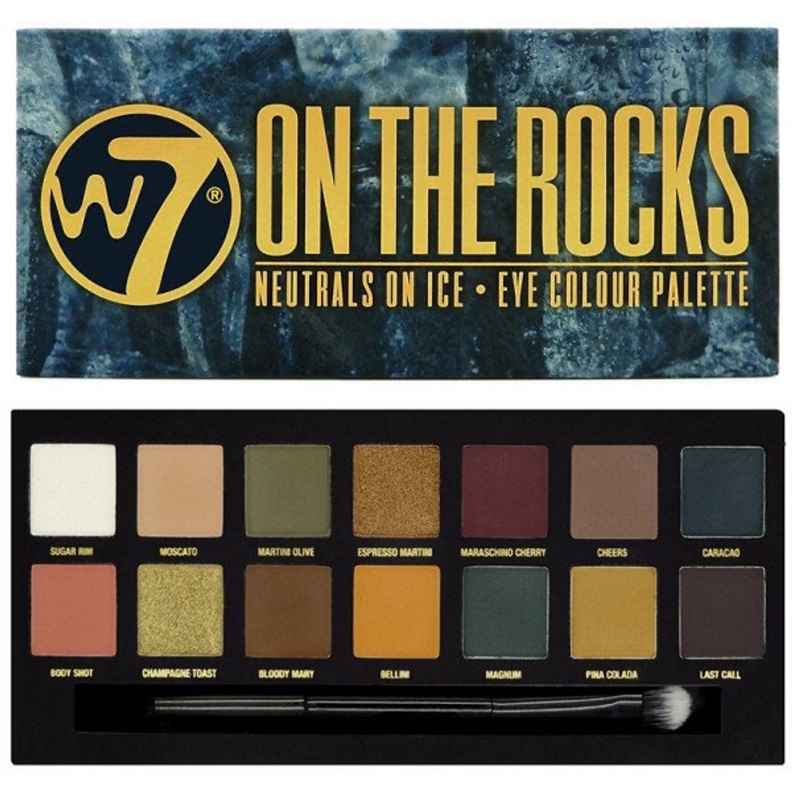 Fashion On The Rocks Paleta de Sombras W7 precio