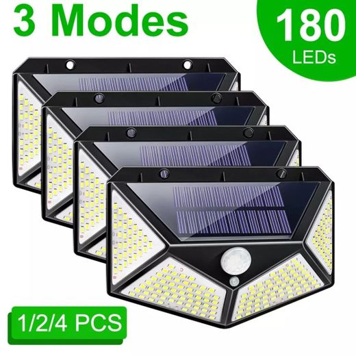 Lámparas led solares ☀️