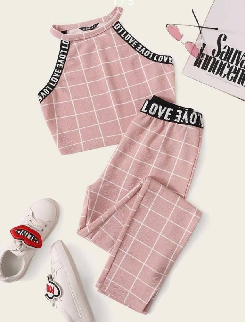 Fashion Conjunto rosa ❤️