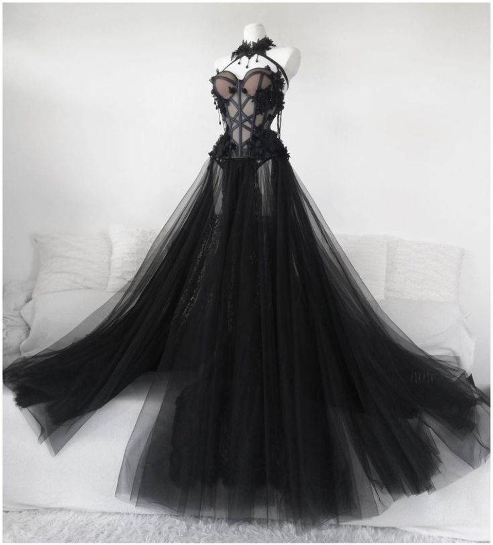 Fashion Lithium fume Corset Gown