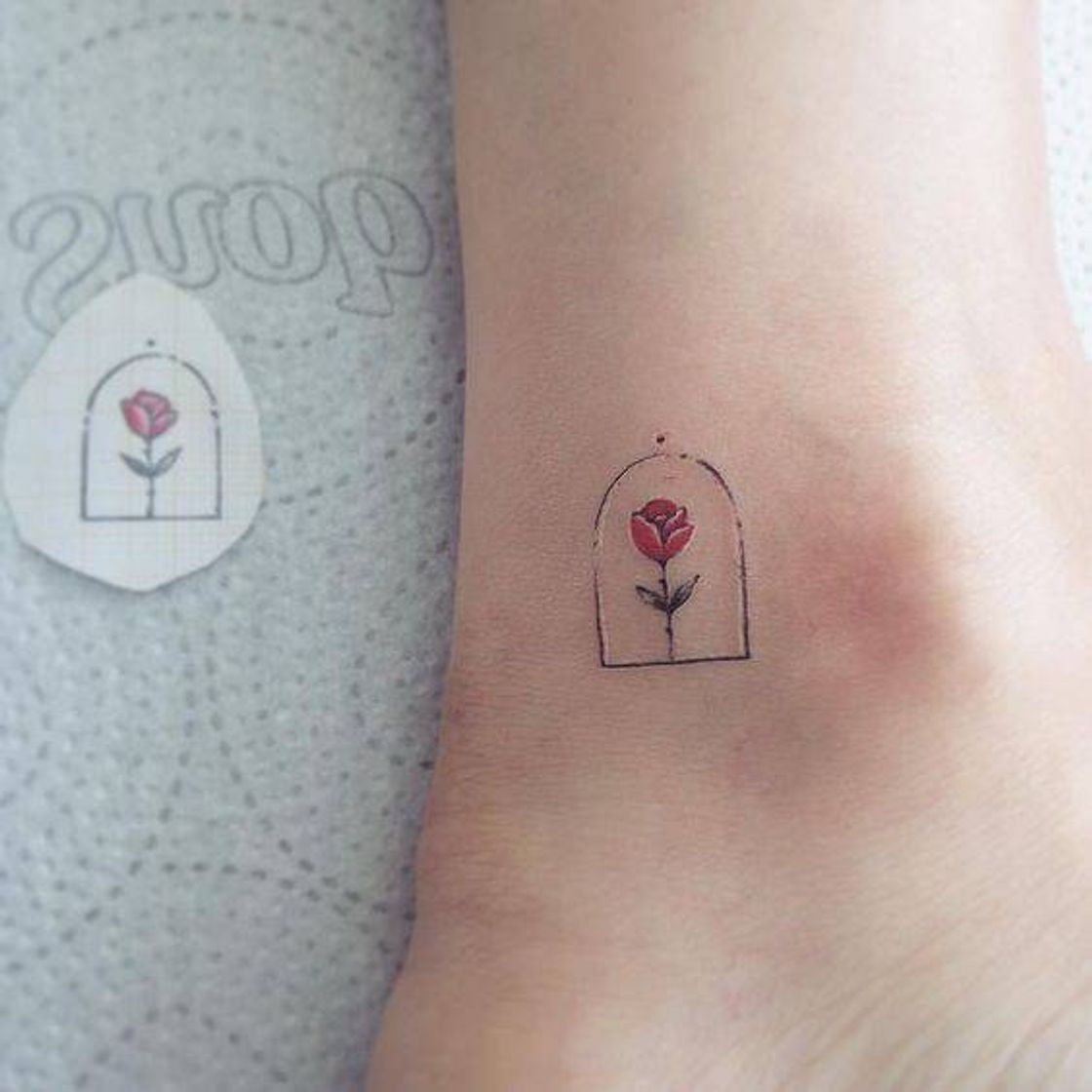 Moda Tattoos minimalistas.