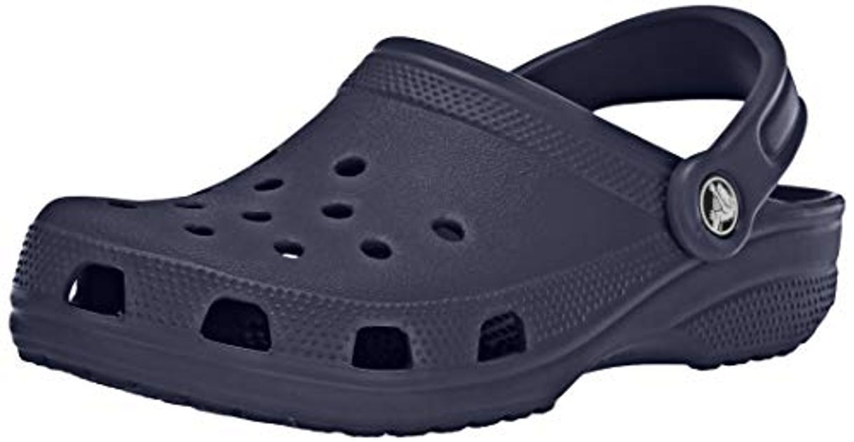 Crocs Classic U, Zuecos con Correa Trasera Unisex Adulto, Azul Azul Marino,