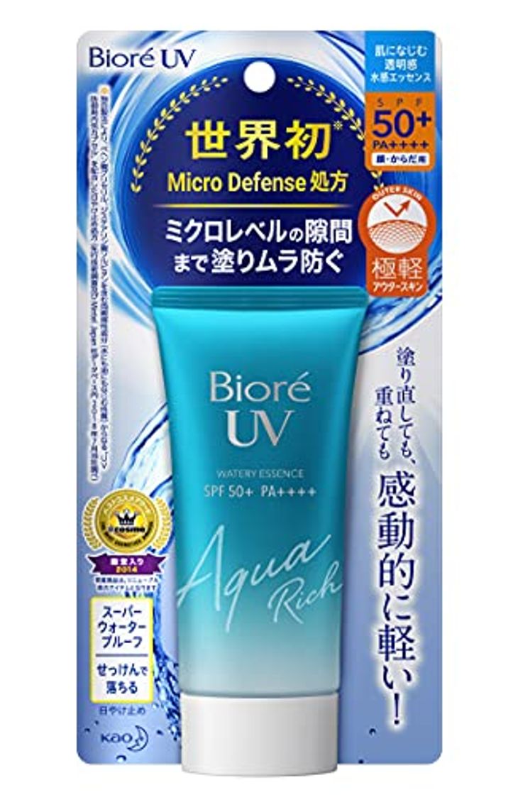 Biore - Crema solar UV Aqua / SPF 50 + / PA