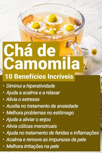 Chá de camomila