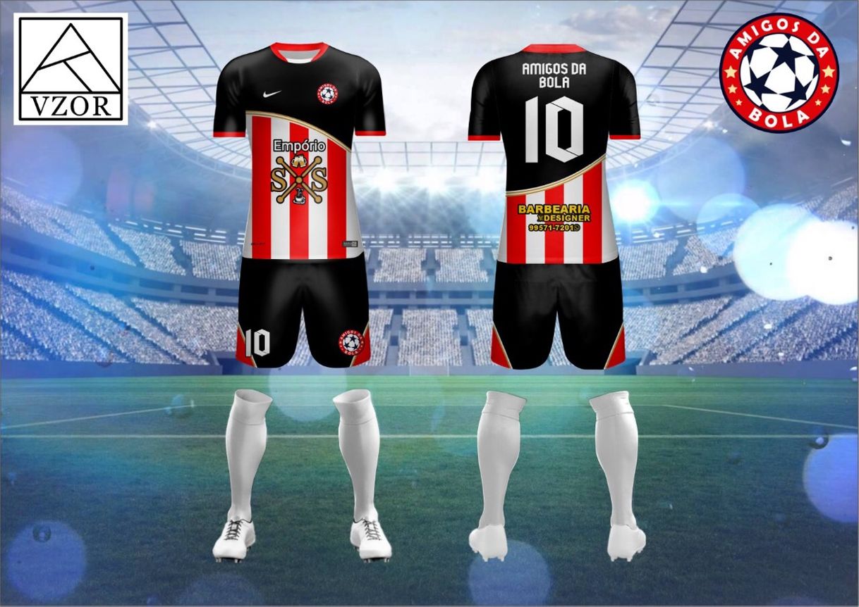 Social Uniforme futebol (Jersey soccer)