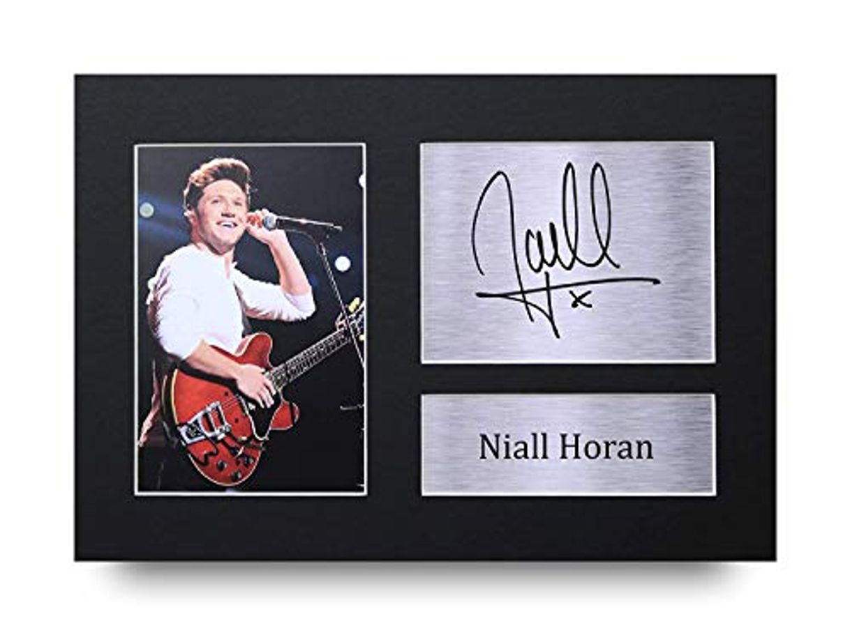 Elemento de la categoría hogar HWC Trading Niall Horan A4 Sin Marco Regalo De Visualización De Fotos De Impresión De Imagen Impresa Autógrafo Firmado por One Direction Aficionados A La Música