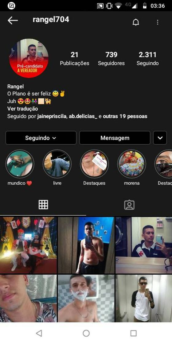 Social Meu Instagram 😇♥️