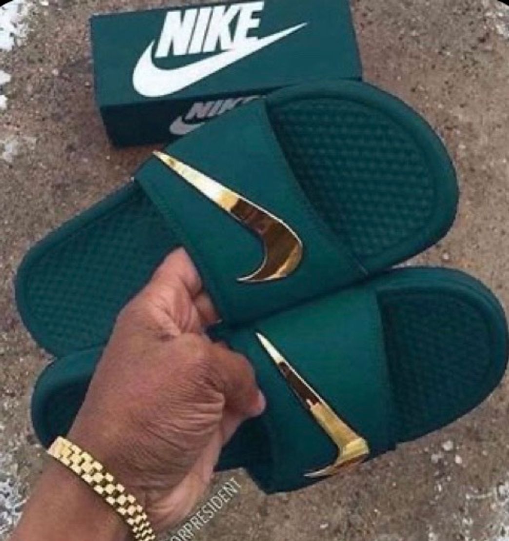 Product Chinelos nike verdes 