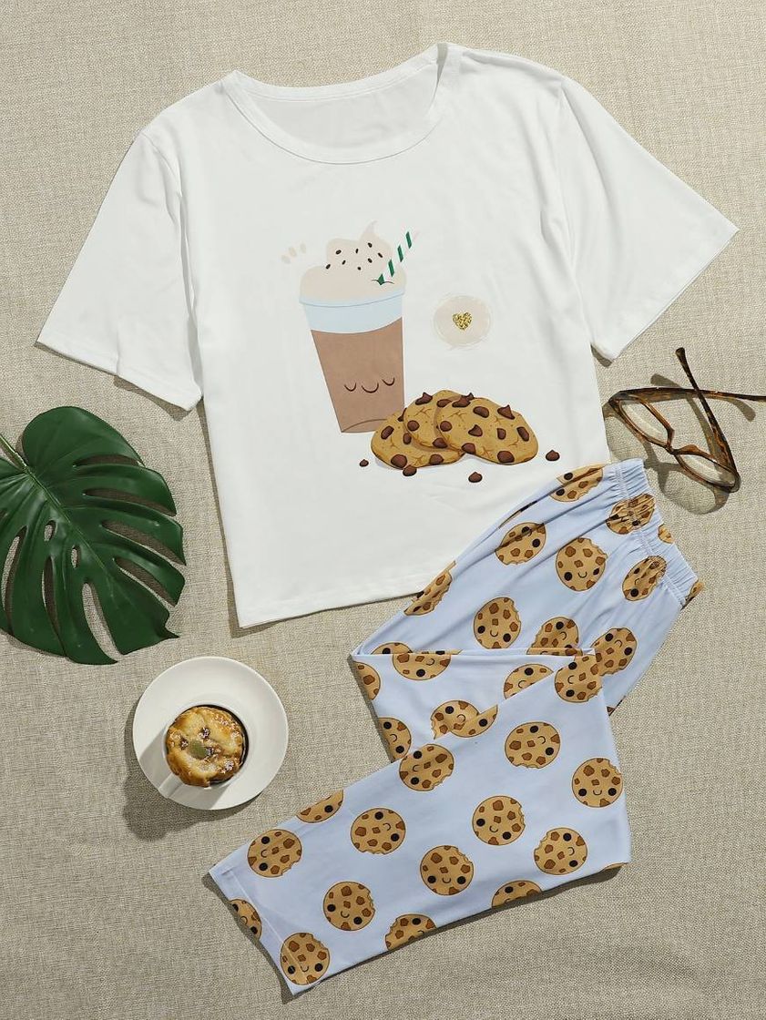 Moda Pijama de cookies 