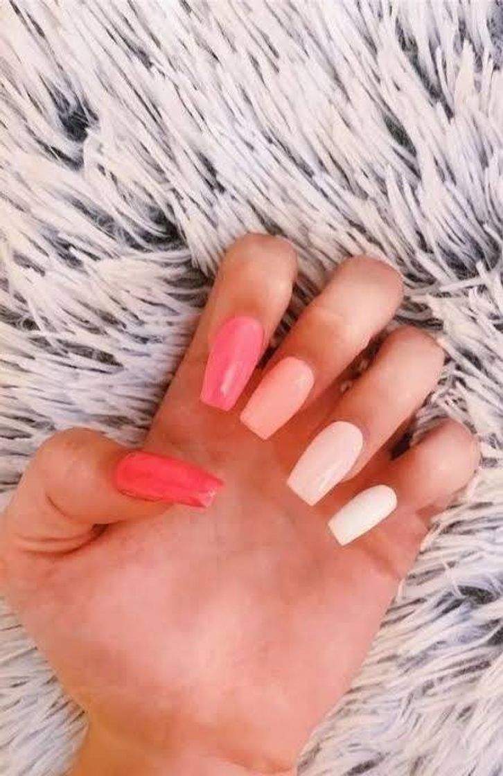 Social Unhas-Tons de rosa