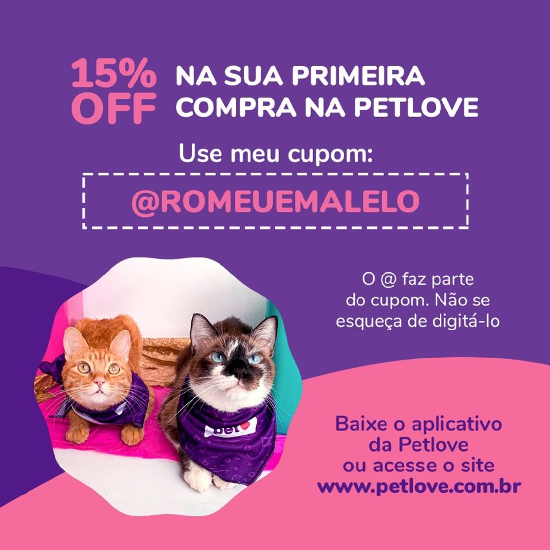 Moda Cupom de desconto na PetLove - o maior petshop on-line do BR