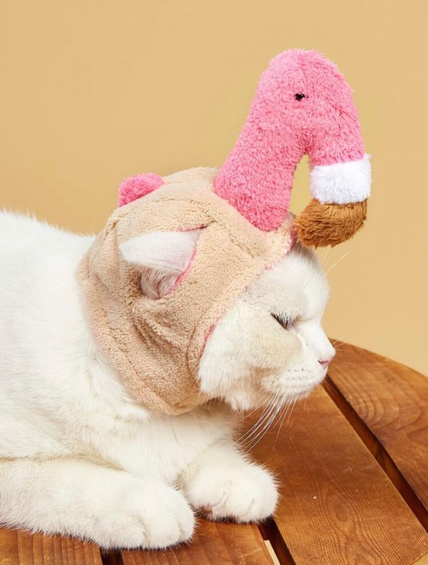 Producto Chapéu de flamingo para gatos