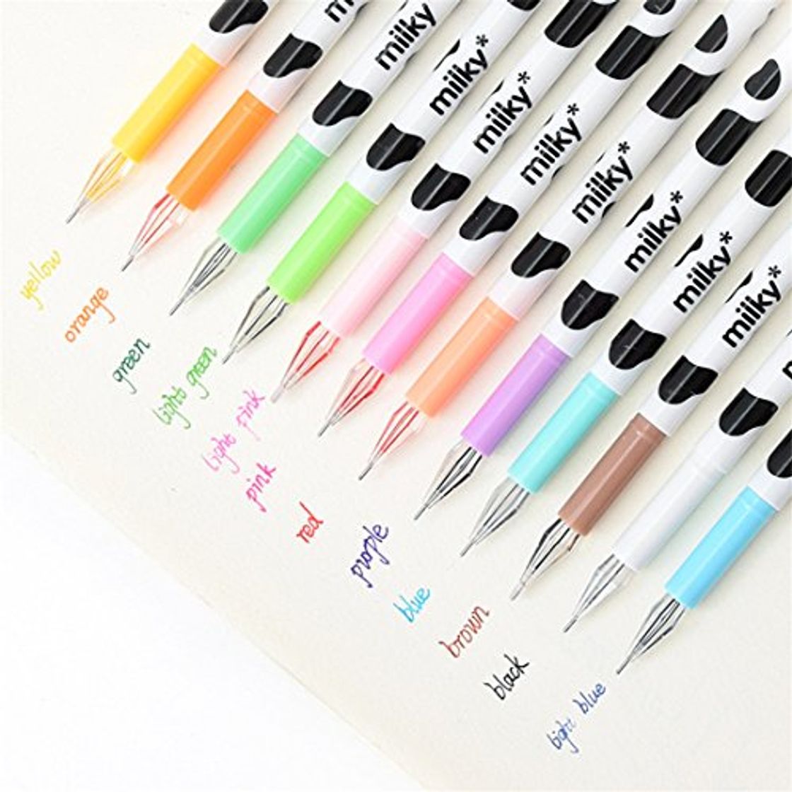 Social CTGVH Bolígrafo de gel de 12 colores