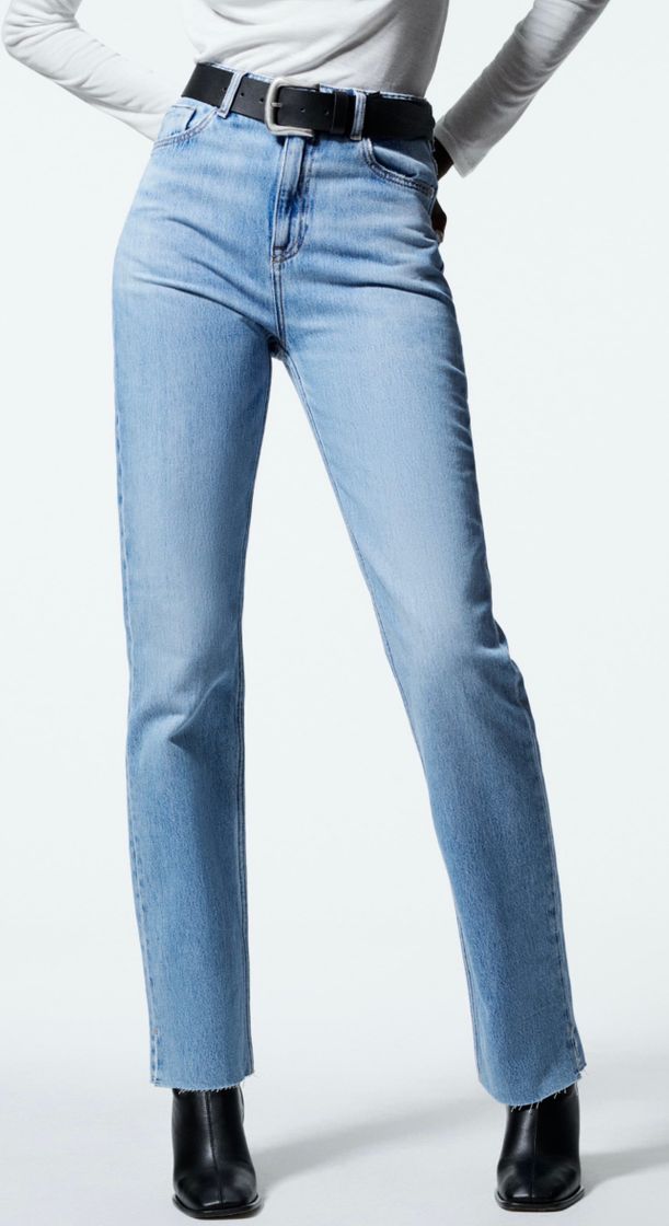 Moda LONG LENGTH STRAIGHT LEG JEANS Z1975