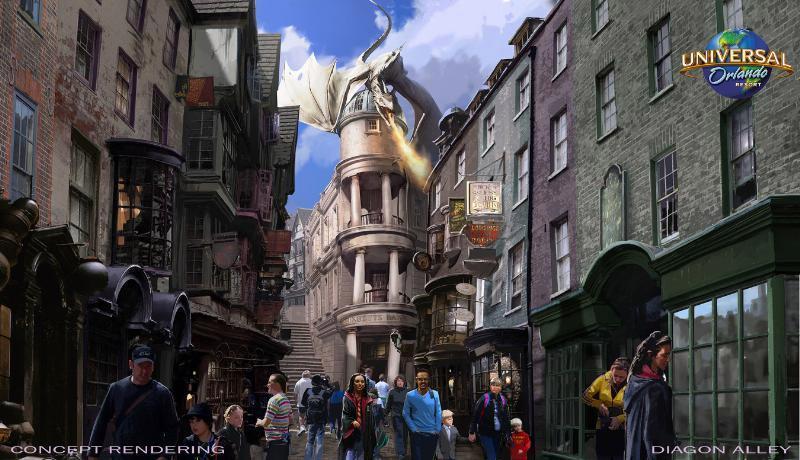 Place The Wizarding World of Harry Potter - Diagon Alley