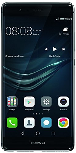 Electronic Huawei P9 Smartphone de 5.2'' (Wi-Fi, Bluetooth, memoria de 32 GB, batería de 3000 mAh, cámara de 12 MP, Android), versión de Europa Occidental