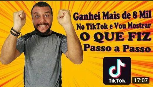 ELE GANHOU 8MIL COM TIK TOK. 😱😱