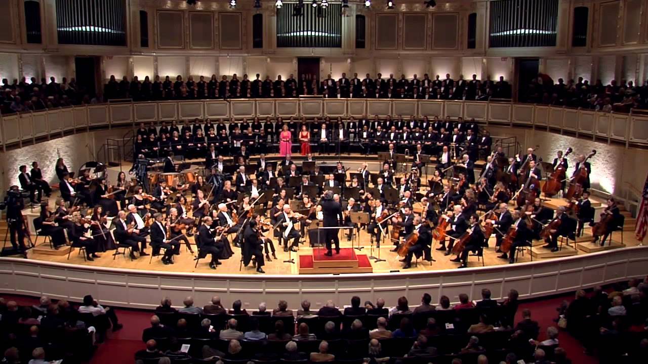 Canción Beethoven 9 - Chicago Symphony Orchestra - YouTube