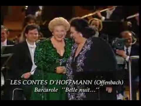 Music Caballé, Horne - Barcarolle - YouTube