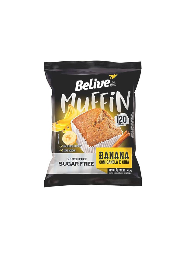 Producto Muffin Banana com Canela e Chia Zero Açúcar sem Glúten sem L