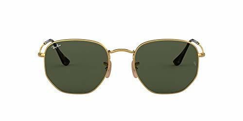 Ray-Ban Hexagonal Flat Lenses Gafas de Sol, Oro