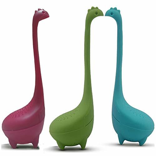 Place WenX 3 Pcs Baby Nessie Tea Infuser – The Nessie Loose Leaf