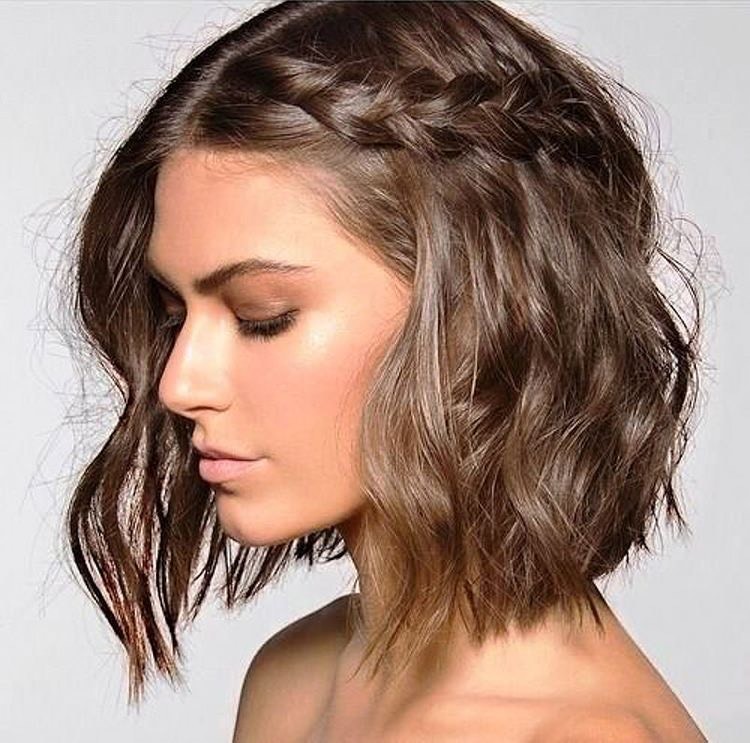 Fashion Cabelo curto também da pra fazer penteado