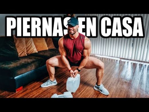RUTINA DE PIERNAS EN CASA (¡BOMBEO SEGURO!) - YouTube
