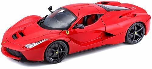 Bburago - 1/18 Ferrari Race & Play LaFerrari, Color Rojo