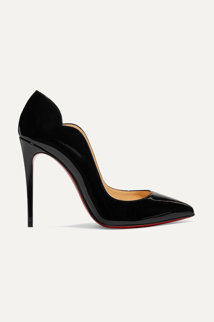 Fashion Black Hot Chick 100 patent-leather pumps | Christian Louboutin ...