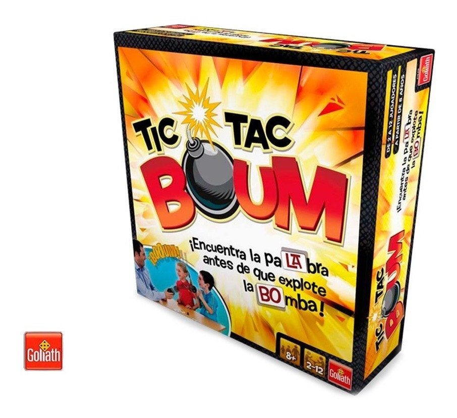 Fashion Divertido Tic Tac Boum, juego familiar de mesa Juegos Juguetes y ...