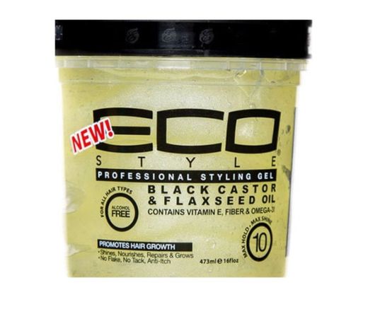 ECO Styler Black Castor & Flax Seed Oil Styling Gel