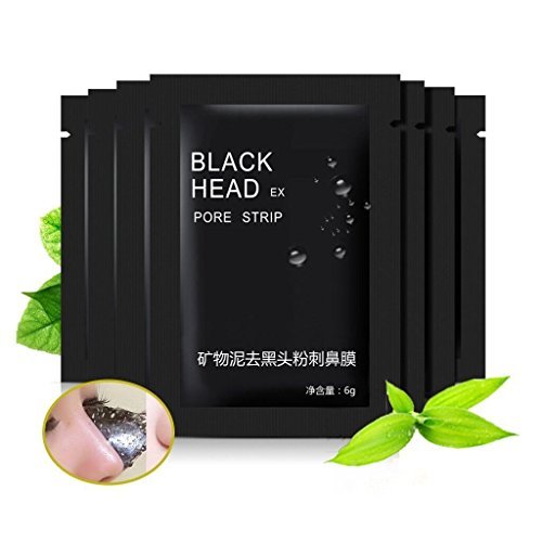 Beauty Black Forest Spa 20pcs Mineral negro nariz de mandíbula removedor Black Face