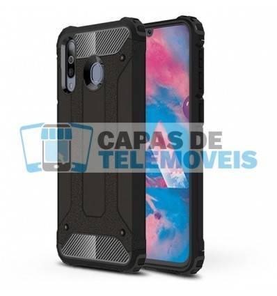 Moda CAPA HARD CASE AMR SAMSUNG GALAXY M30 PRETO

