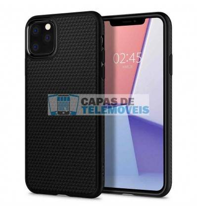 Moda CAPA IPHONE 11 PRO SPIGEN LIQUID AIR PRETO


