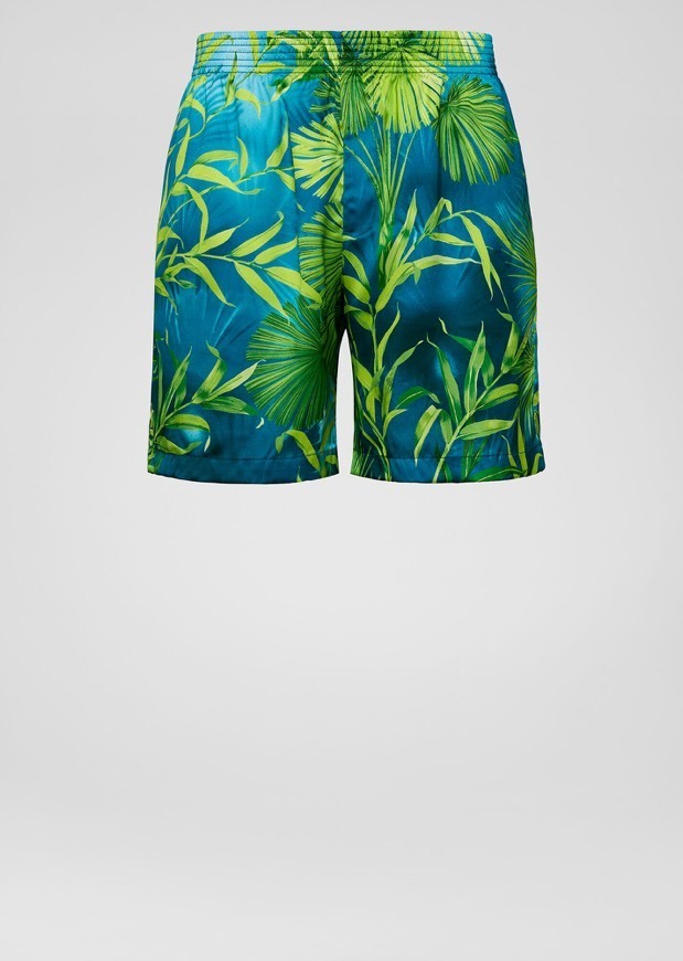 Fashion JUNGLE PRINT SHORTS