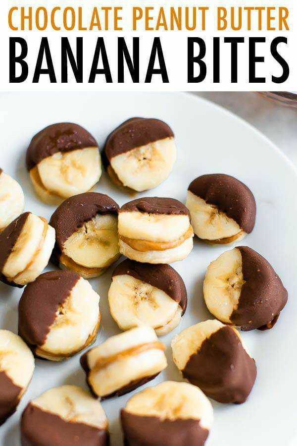 Moda Chocolate Peanut Butter Banana Bites