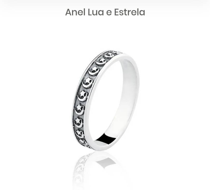 Social Moon and star ring