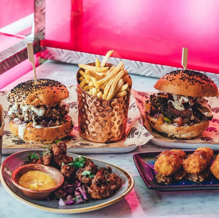 Restaurantes Baba G's Bhangra Burger 