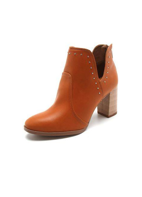 Social Bota Dakota Tachas Caramelo
