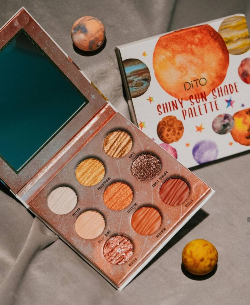 Social Shiny Sun Shade Palette 9 Color Palette