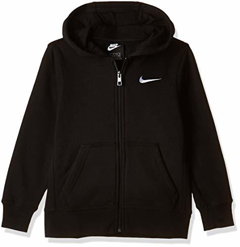 Social Nike 619069-010 - Sudadera con capucha para niños, color Negro