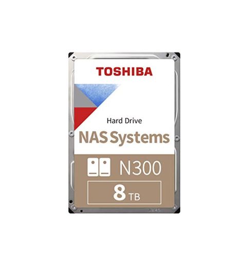 Toshiba N300 - Disco duro interno de 8 TB