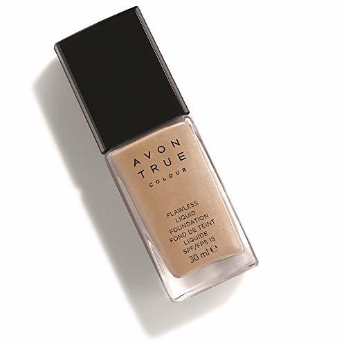 Social AVON TRUE COLOR Flawless Base de maquillaje líquida natural beige