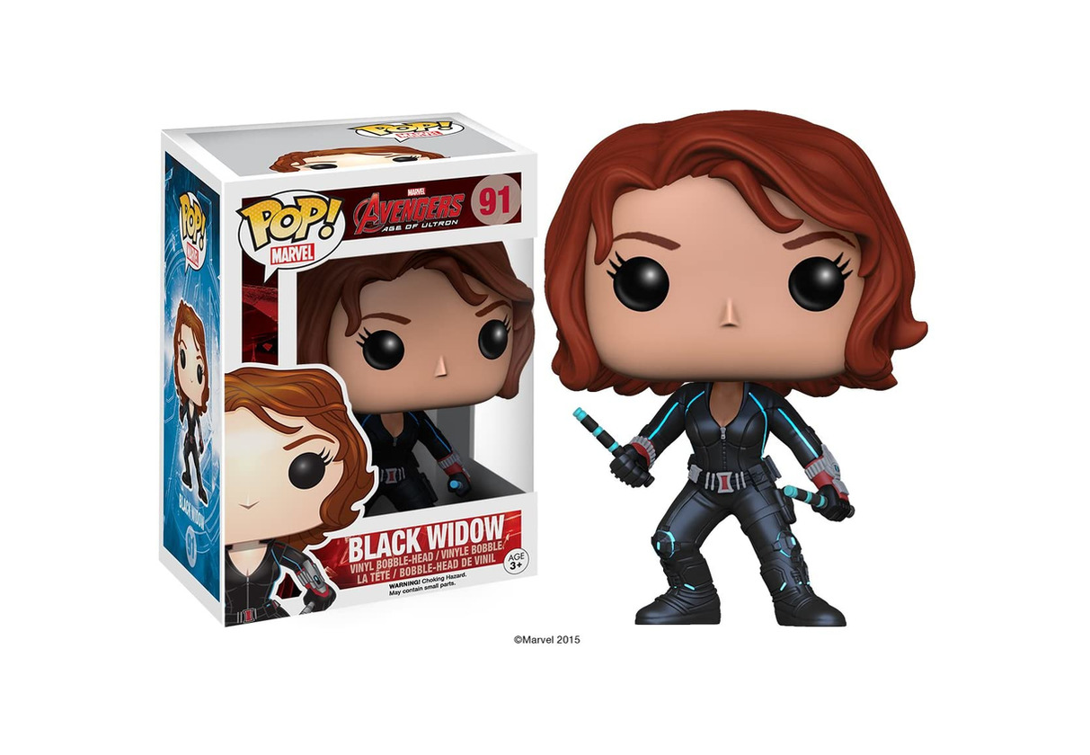 Game Avengers Black Widow Unisex-Adultos Funko Pop