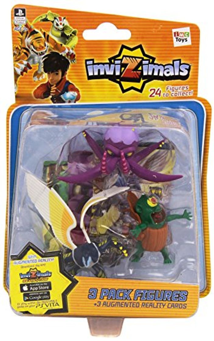 Product Invizimals - Pack de 3 minifiguras