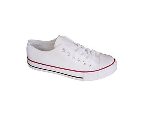 BRANDELIA Canvas de Lona Estilo Casual y Deportivo Zapatillas Unisex