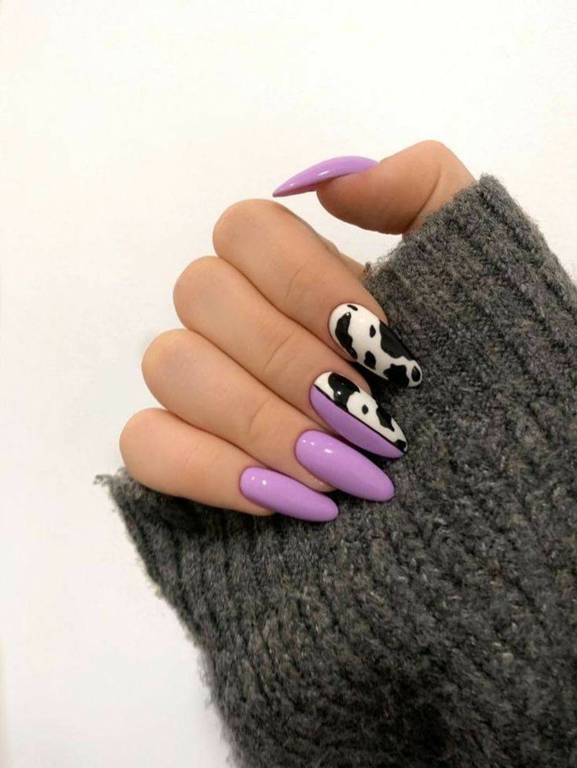 Moda purple & cow